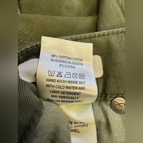 DL1961 Short “Foster” Green Shorts Size 29 EUC - Picture 8 of 8